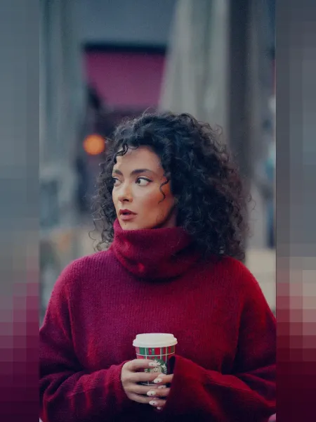 Bordo Balıkçı Yaka Triko
