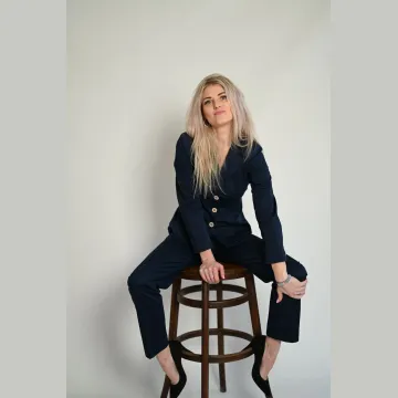 Lacivert Blazer Pantolon Takım