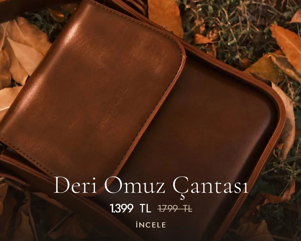 Deri omuz çantası 1.399 TL